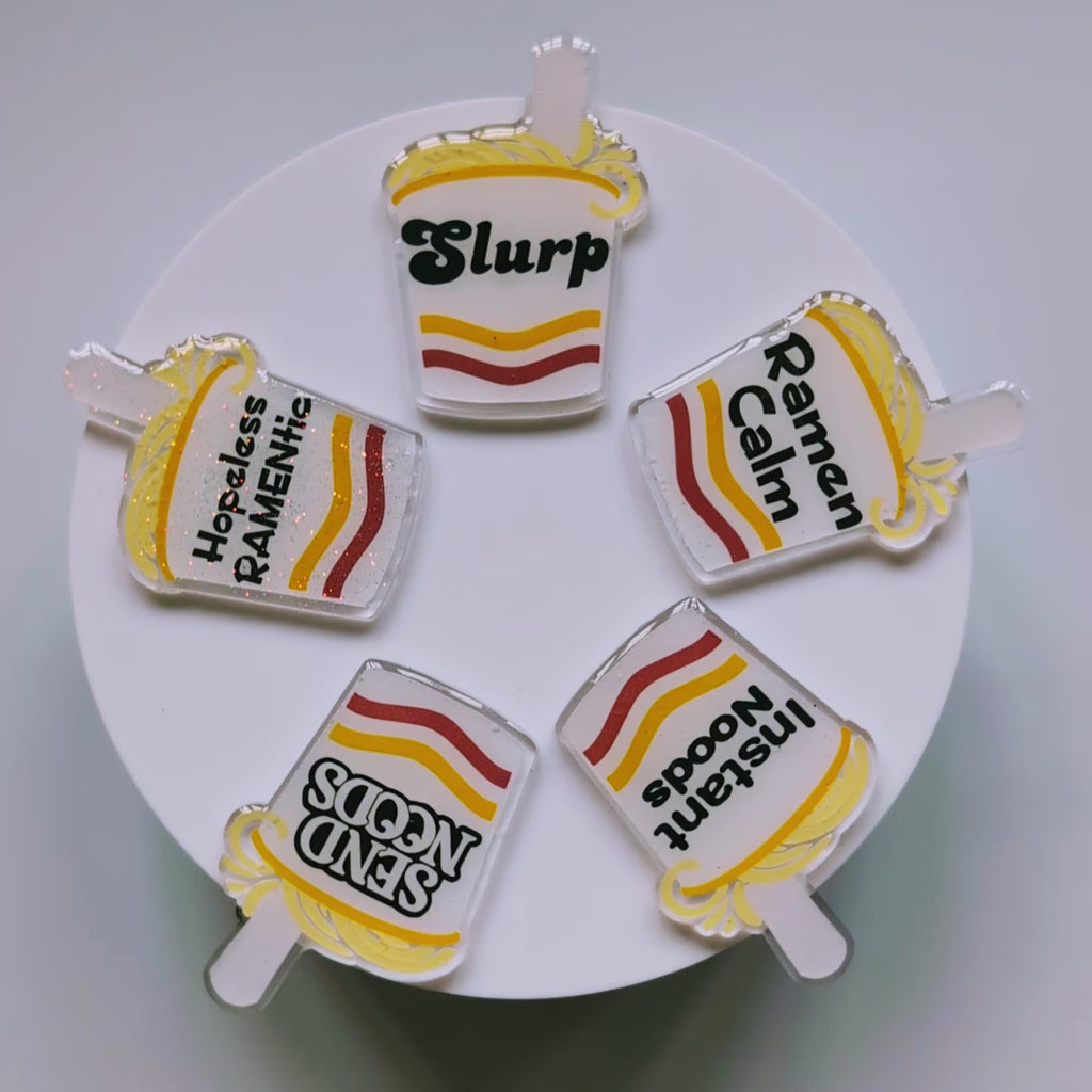 Ramen Badge Reel