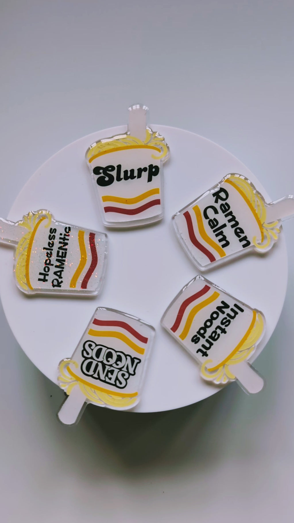 Ramen Badge Reel